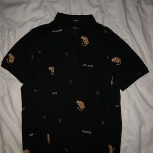 Hollister epic flex shirt with collar 🌹